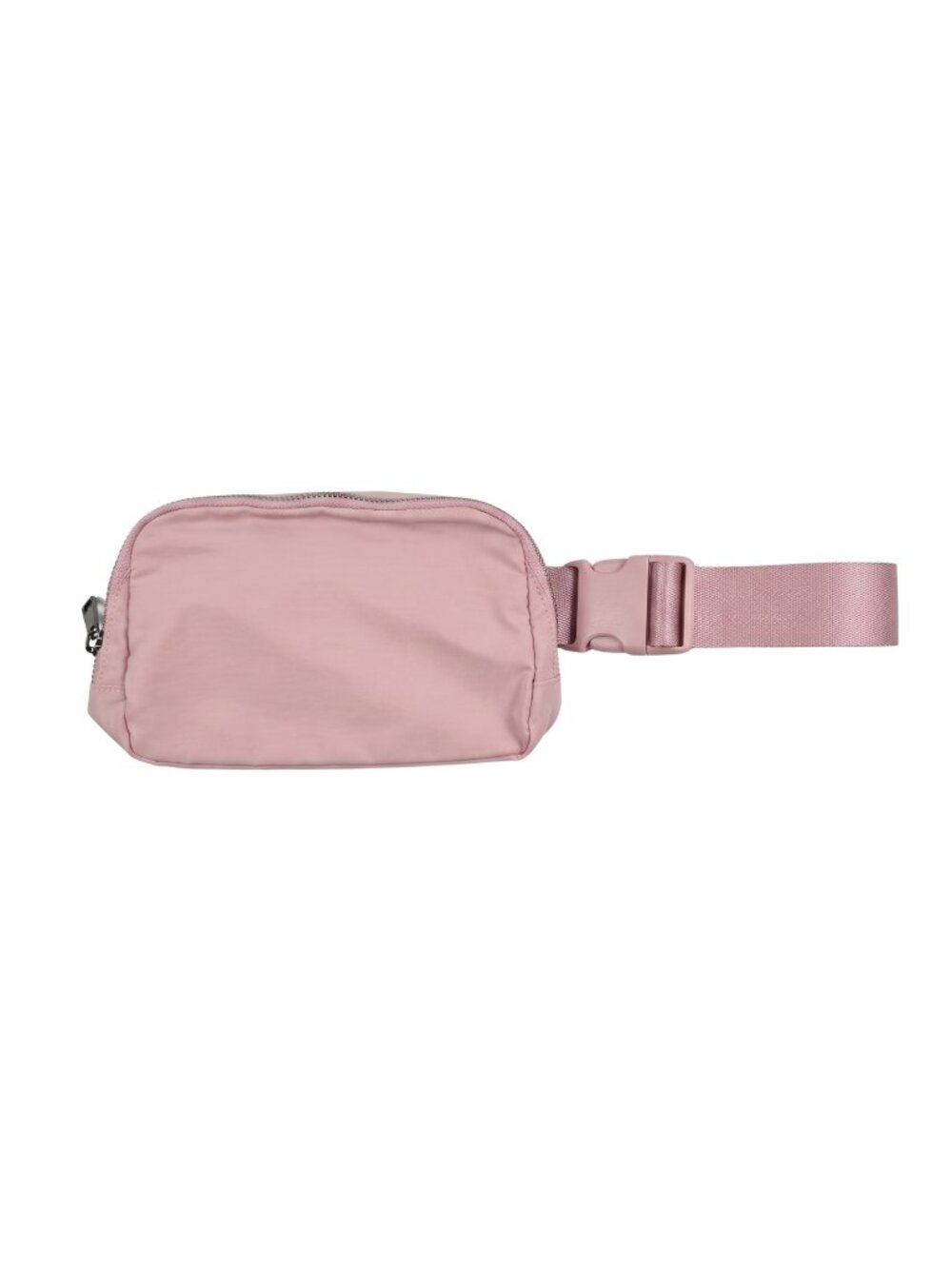 NIP | Rose Quartz Dual Zipper Performance Crossbody Belt Bag 3 Mesh Slots